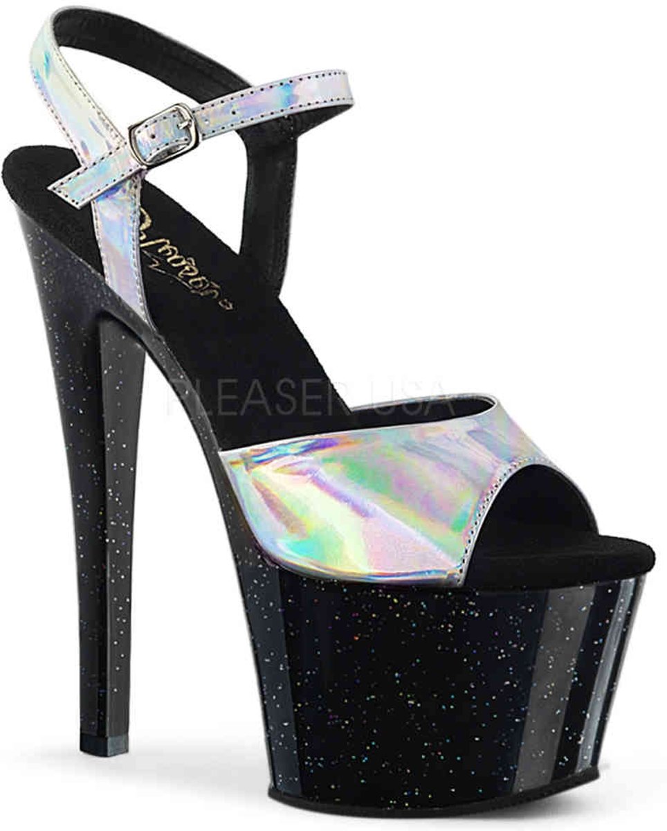 EU 35 = US 5 | SKY-309HG | 7 Heel, 2 3/4 PF Ankle Strap Sandal